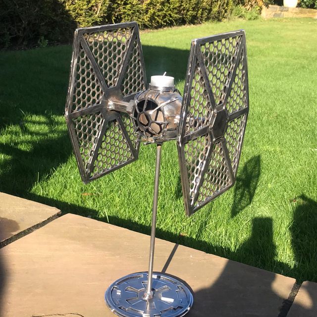 TIE FIGHTER CANDLE STICK