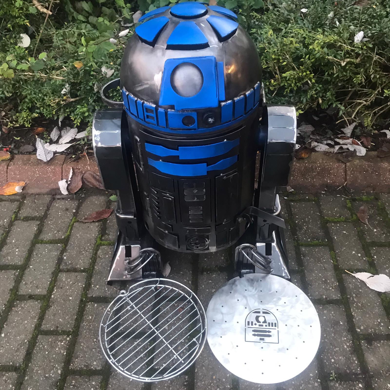 R2D2 WOOD BURNER AND PIZZA OVEN 