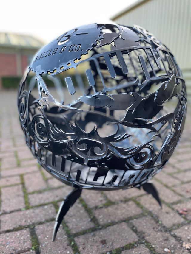 Custom Fire Globe 560