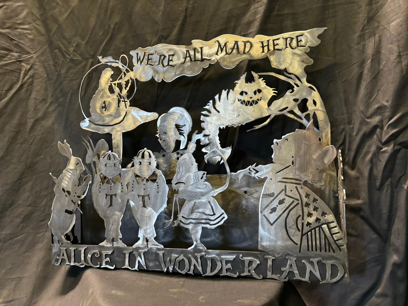 The Alice in Wonderland Wine Rack