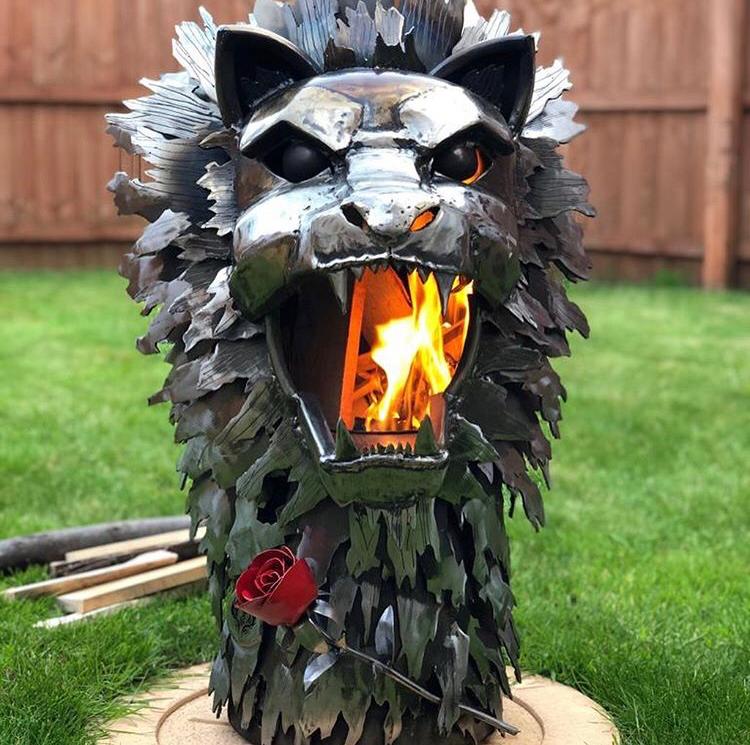 The Lion Wood Burner