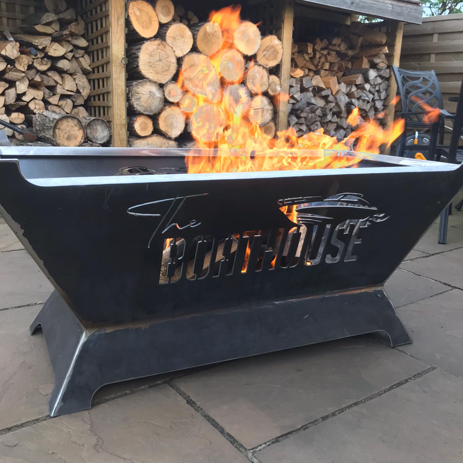 Firepit Created for the Boathouse