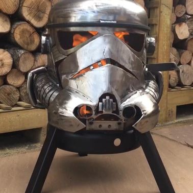 Storm Trooper Wood Burner