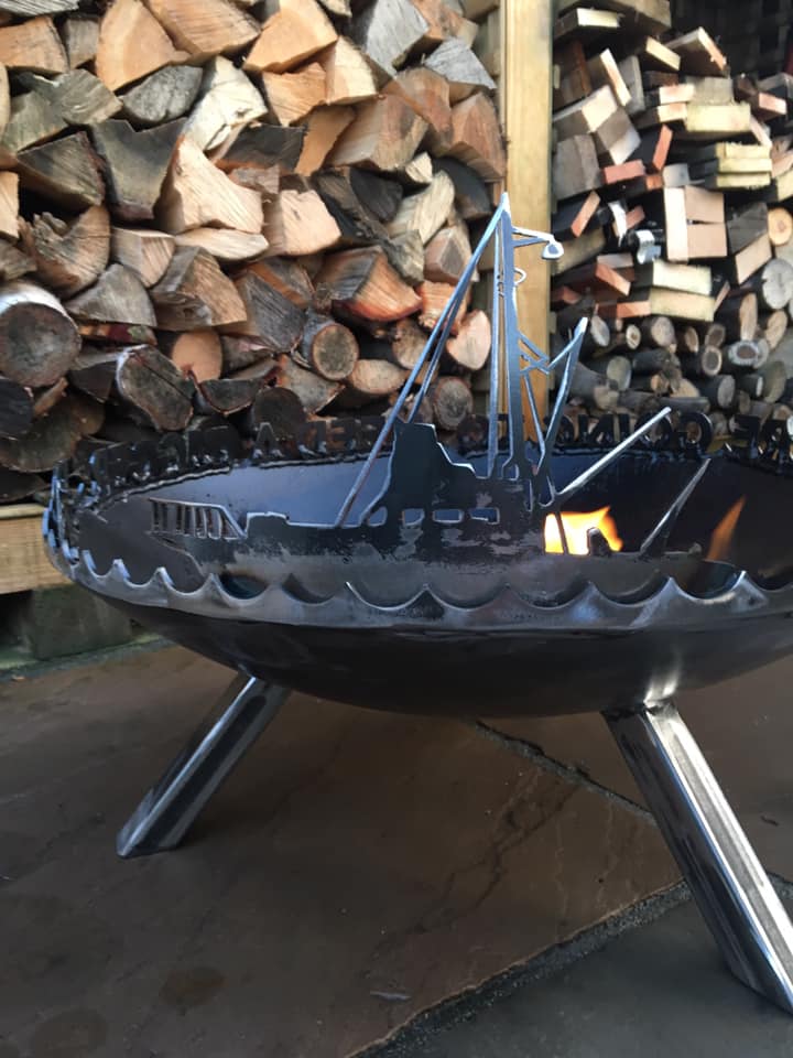 THE JAWS FIRE PIT