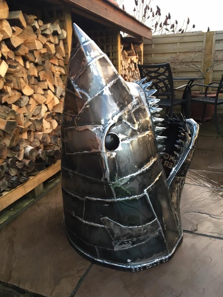 The Jaws Fire Pit...You're going to need a bigger boat
