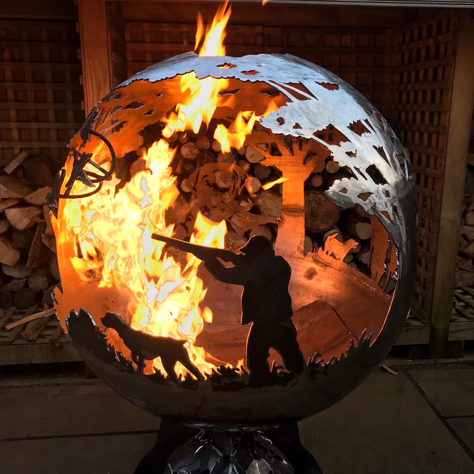 The Hunt Scene Fire Globe 800