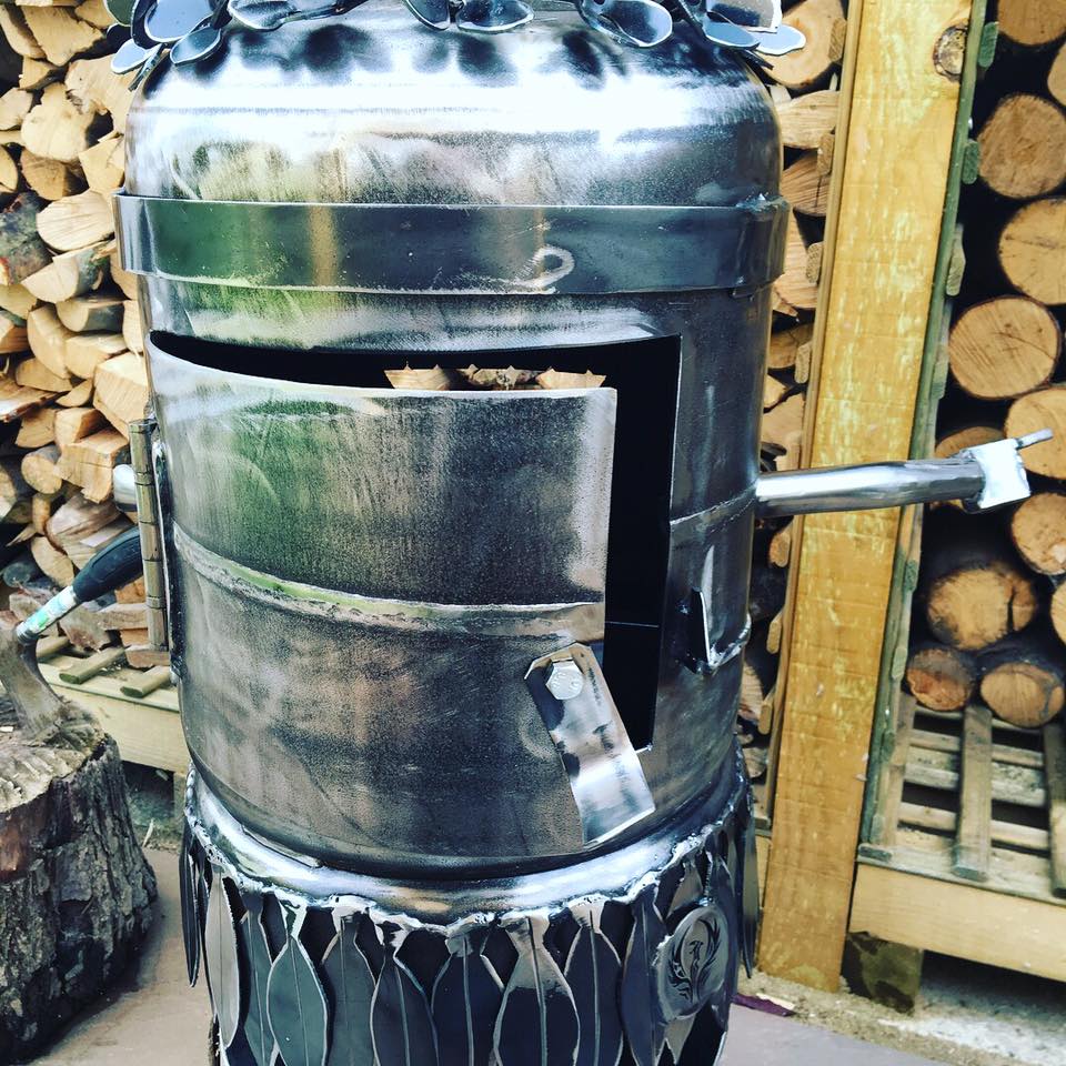 Hula Minion wood burner