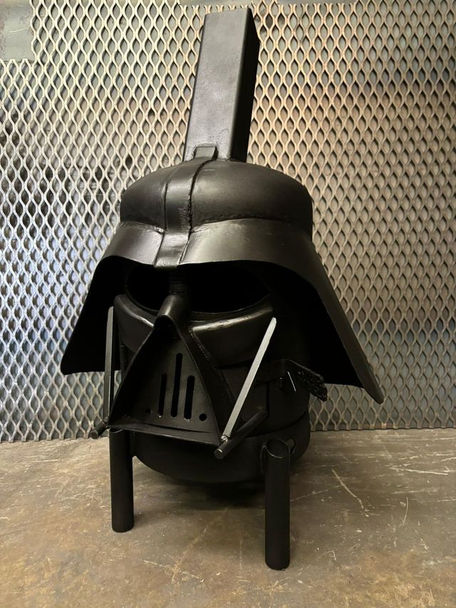 Darth Vader Wood Burner